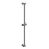 IVY Bond Regendoucheset 3 inbouw symmetry met 2-weg stop-omstel, 30cm plafondbuis, 25cm medium hoofddouche, glijstang met uitlaat, doucheslang 150cm, satin spray handdouche Geborsteld metal black PVD - Afbeelding 4