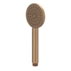 IVY Pact Regendoucheset 4 inbouw symmetry met 2 stopkranen, 40cm wandarm, 30cm medium hoofddouche, glijstang met uitlaat, doucheslang 150cm, satin spray handdouche Geborsteld mat koper PVD - Afbeelding 6