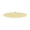 IVY Pact Regendoucheset 3 inbouw symmetry met 2-weg stop-omstel, 15cm plafondbuis, 30cm slim hoofddouche, glijstang met uitlaat, doucheslang 150cm, satin spray handdouche Geborsteld mat goud PVD - Afbeelding 7