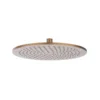 IVY Pact Regendoucheset 4 inbouw symmetry met 2 stopkranen, 40cm wandarm, 30cm medium hoofddouche, glijstang met uitlaat, doucheslang 150cm, satin spray handdouche Geborsteld mat koper PVD - Afbeelding 7