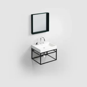 Alternative view of Clou (New) Wash Me Frame rvs kokerprof. 50 cm mat zwart poederlak