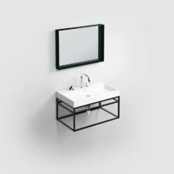 Alternative view of Clou (New) Wash Me Frame rvs kokerprof. 70 cm mat zwart poederlak