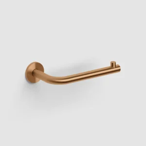 Alternative view of Clou Kaldur toiletrolhouder, L-vorm, zonder klep, brons geb. PVD