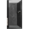 IVY Bond Regendoucheset 1 opbouw, 25cm slim hoofddouche, satin spray handdouche Chroom - Afbeelding 2