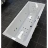 Xenz Kristal bubbelbad met Koller Advance systeem 180x80 wit - Afbeelding 3