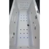 Xenz Kristal bubbelbad met Koller Advance systeem 180x80 wit - Afbeelding 4
