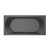 Afbeelding 1 Xenz Lagoon bad 190x90 ebony