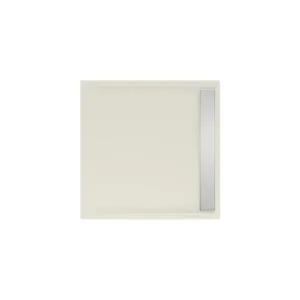 Afbeelding 1 Xenz Easy Tray douchevloer 90x90 pergamon