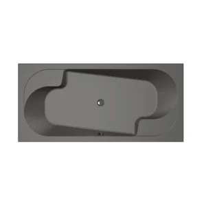 Afbeelding 1 Xenz Parel bad 190x90 antraciet