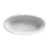 Afbeelding 1 Xenz Britt 170x85x60 vrijstaand bad glans wit incl. waterval vulcombi glans wit