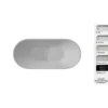 Afbeelding 1 Xenz Mees 180x80x60 vrijstaand bad, cement mat gelcoating incl. afvoer/overloop combinatie