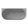 Xenz June bad 160x75x57,8 cm, composiet, cement mat 4 Afbeelding 1 Xenz June bad 160x75x57,8 cm, composiet, cement mat