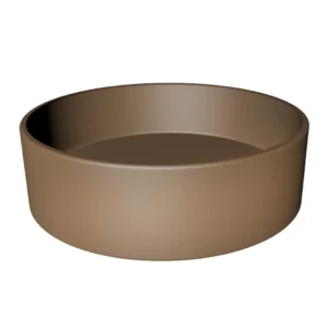 Afbeelding 1 Xenz Coco wastafel Ø40 cm, coffee mat