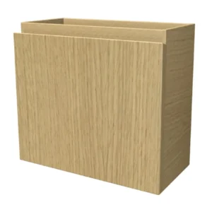 Afbeelding 1 Xenz One Fonteinkastje links 44,5x40x19,5 Blank Oak