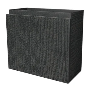 Afbeelding 1 Xenz One Fonteinkastje links 44,5x40x19,5 Houtskool