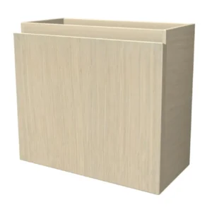 Afbeelding 1 Xenz One Fonteinkastje rechts 44,5x40x19,5 Misty White