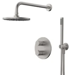 Afbeelding 1 Xenz Esla - Douche inbouwset thermostatisch, inox incl. Tec-Box