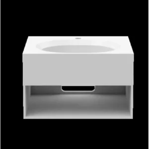 Afbeelding 1 Xenz Glow Solid Surface hotelunit 57,5x50x35