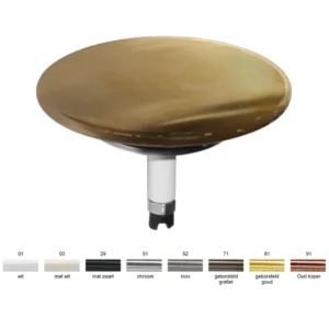 Afbeelding 1 Xenz Danser oud koper 70mm t.b.v. BB121/BB122