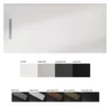 Afbeelding 1 Xenz Soft douchevloer 160x90x3 incl. sealing tape, rvs linear drain, antraciet