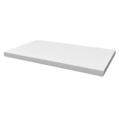 Afbeelding 1 Xenz Young Topblad t.b.v. opbouwkommen 80 exclusief gaten Wit mat 80x46x4