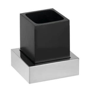 afbeelding 1 Sapho X-Steel vrijstaande beker, zwart mat