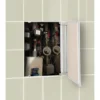 afbeelding 11 Sapho Zarz inspectiedeuren onder tegels 40x40cm, klik-klakopening, gegalvaniseerd staal