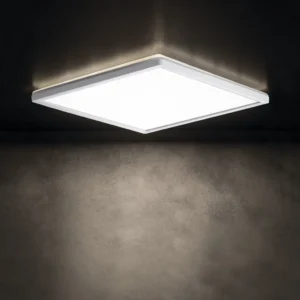 afbeelding 2 Kanlux Azpo plafond LED-lamp 420x420mm, 22W, IP54, wit