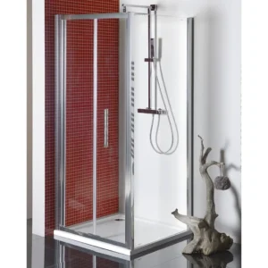 afbeelding 2 Polysan Lucis Line Douchezijpaneel 900 mm, helder glas