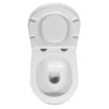 afbeelding 6 Isvea Infinity Hangtoilet, Randloos, 36,5x53cm, wit mat