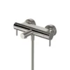 Afbeelding 1 Hotbath Cobber B022 badthermostaat met uitloop geborsteld nikkel