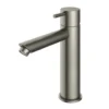 Afbeelding 1 Hotbath Cobber CB003MS wastafelkraan medium geborsteld nikkel