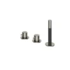 Hotbath Cobber CB175 badrandcombinatie met staafhanddouche en 2-weg omstel geborsteld nikkel 5 Afbeelding 1 Hotbath Cobber CB075 badrandcombinatie met staafhanddouche en 2-weg omstel geborsteld nikkel