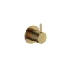 Afbeelding 1 Hotbath Cobber CB131EXT afbouwdeel inbouw mengkraan geborsteld messing