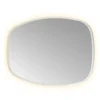 Afbeelding 1 Hotbath &More CON812 Contour spiegel 120x80cm met verlichting, spiegelverwarming, kleurwissel, dimbaar en afstandsbediening mat wit