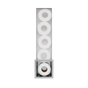 Afbeelding 1 Hotbath &More ST016 inbouw reserverolhouder 16x60x14cm RVS316
