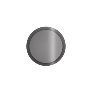 Afbeelding 1 Hotbath &More VGR015 ventilatierooster rond met schroeven geborsteld gunmetal PVD