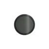 Afbeelding 1 Hotbath &More VGR015 ventilatierooster rond met schroeven geborsteld zwart PVD