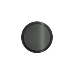 Afbeelding 1 Hotbath &More VGR015 ventilatierooster rond met schroeven geborsteld zwart PVD