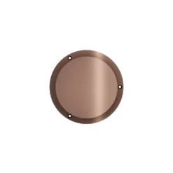 Afbeelding 1 Hotbath &More VGRS015 ventilatierooster rond met schroeven geborsteld koper PVD