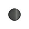 Afbeelding 1 Hotbath &More VGRS015 ventilatierooster rond met schroeven geborsteld zwart PVD