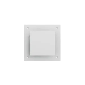 Afbeelding 1 Hotbath &More VGVS015 ventilatierooster vierkant met schroeven mat wit