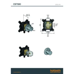 Maattekening CB7080