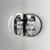 Afbeelding 2 HIPP-Design Phantom 010 organische spiegel 160x80cm met directe en indirecte verlichting, spiegelverwarming, kleurenwissel en touch dimmer