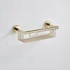 Afbeelding 1 Saniclear Dorado shampoo houder / doucherek 30cm goud