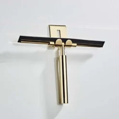 Afbeelding 1 Saniclear Dorado badkamer wisser 25cm goud