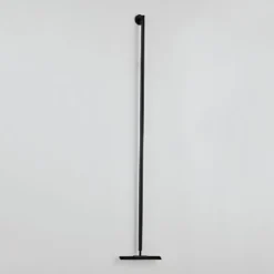 Afbeelding 1 Saniclear Nero badkamer vloerwisser 125cm mat zwart