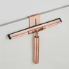 Afbeelding 1 Saniclear Copper badkamer raam wisser 25cm geborsteld koper