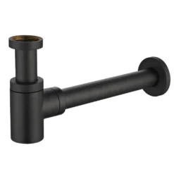 Afbeelding 1 Saniclear Nero design sifon zwart mat