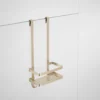 Afbeelding 1 Saniclear Brass doucherek shampoohouder 52cm geborsteld messing mat goud